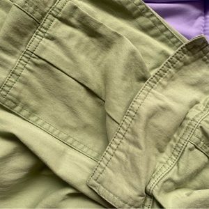 green cargo pants